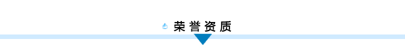 榮譽資質(zhì)標題